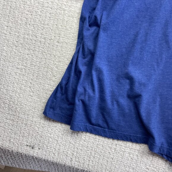 Hurley Skate Graphic T Shirt Men XXL Tie Dye Blue Baggy Fit Y2K Loose Blue Read - Picture 13 of 16